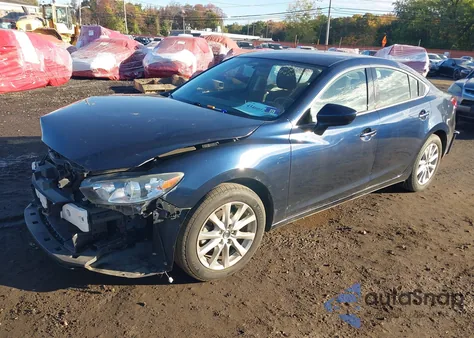 2016 Mazda Mazda6 I Sport from USA, damaged, VIN JM1GJ1U54G1453369